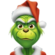 Grinch sticker