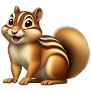 Farting Chipmunk sticker
