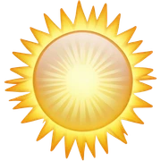 sun sticker