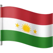 kurdistan flag sticker