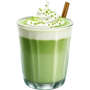 Matcha latte sticker