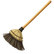 Broom sticker