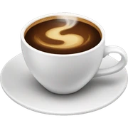 cup of coffee sticker
