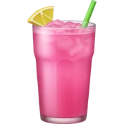 Pink drink sticker
