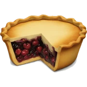 Pie sticker