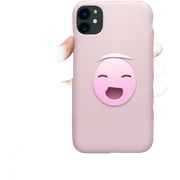 Pastel pink iPhone sticker