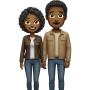 Couple sticker