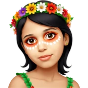 Flower-Crowned Dancer sticker