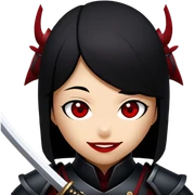 Shadow Samurai sticker
