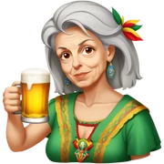Cerveza Drinker sticker