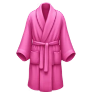 pink robe sticker