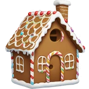 Gingerbread house sticker