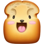 Bunny bread sticker