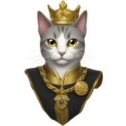 Cat lord sticker