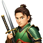 Samurai Sentry sticker