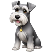 miniature schnauzer sticker