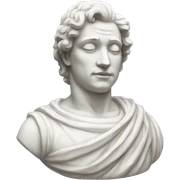 marble statue  sticker