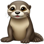 Loutre sticker