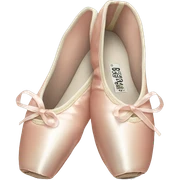 pointe shoes sticker