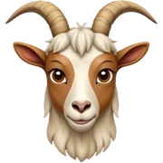 Hawaiian goat sticker