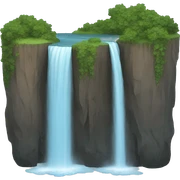 Waterfall sticker