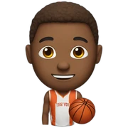 Basketball sticker