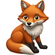 Fox sticker