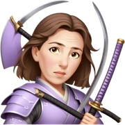 Gentle Samurai sticker