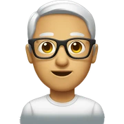 blind glasses sticker