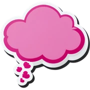 Pink sticker