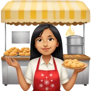 Street Food Vendor sticker