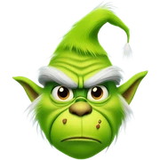GRINCH sticker