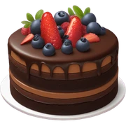 chocolate cake sticker
