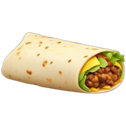 Burrito sticker