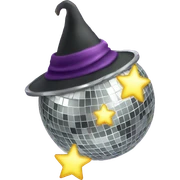 Disco ball Wizard sticker