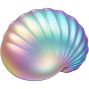 pearl shell sticker