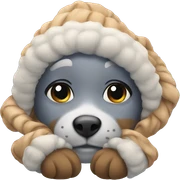 Cozy winter sticker