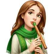 Celtic Piper sticker