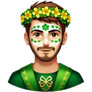 Irish Party sticker