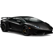 Black Lamborghini  sticker