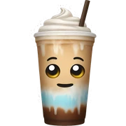 Iced latte sticker