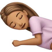 Ariana Grande sleeping sticker