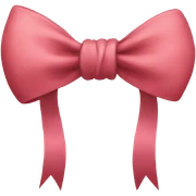 Bow sticker