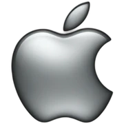 Apple logo sticker