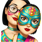 Luchador sticker