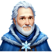 Frost Wizard sticker
