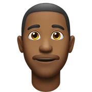 Human who bit his lip sticker