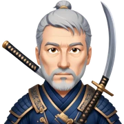 Vigilant Samurai sticker