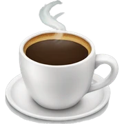 Coffee sticker
