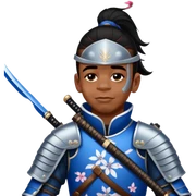 Samurai Warrior sticker